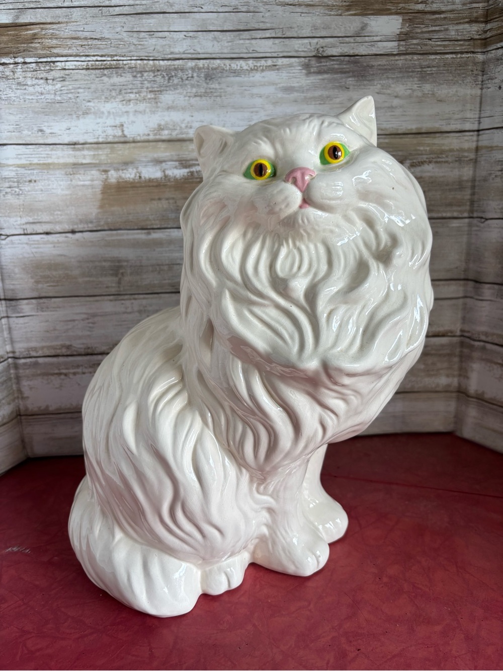 Vintage 80s ceramic cat